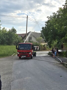 Prihod podvozja za GVV-1 PGD Velika Ilova Gora